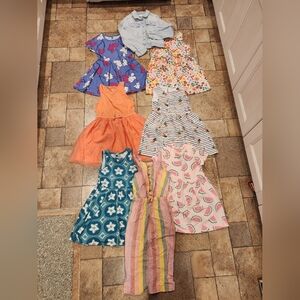 Colorful Kids' Dress Set